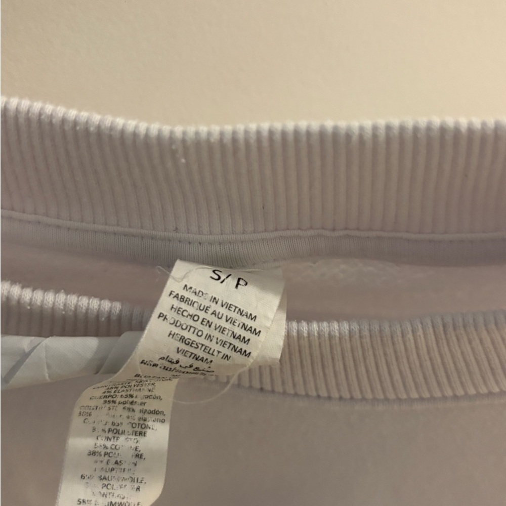 ALO Yoga Women's Classic White Hoodie - Picture 2 of 5